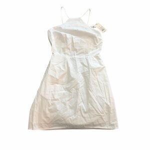 Wild Fable White Midi Dress Spaghetti Strap Summer NWT Size S